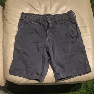 American Eagle Outfitters Men's Dark Gray Flat Front Shorts